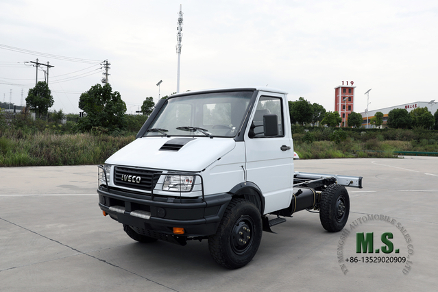 4×4 Iveco အသေးစား လမ်းကြမ်းကြမ်းပြင် Chassis_NJ2045 Four Drive Single Row Truck Chassis Conversion_4WD Export အထူးထရပ်ကားများ