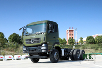 6×4 Truck Chassis_375 HP Heavy Duty One-a-a- Dump Vehicle Chassis_Dongfeng တင်ပို့ရန်အတွက် Tipper Vehicle Chassis ပြုပြင်မွမ်းမံထားသော Chassis