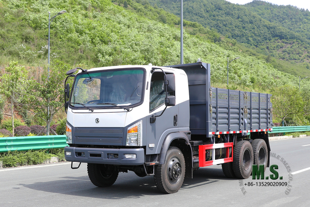 5T 6WD Light Dump Truck_6*6 Diesel Off-road Dump Truck_Six Wheel Drive Dongfeng တင်ပို့ရန်အတွက် Bobcat Dump Truck