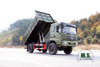 Dongfeng 4×4 Dump Vehicle_210hp Flathead Half a Row Cab Tipper Truck_Four Drive Mining Dump Truck Export အထူးယာဉ်