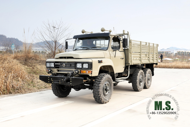 190hp EQ2082 Dongfeng 6*6 Off Road Truck_ခြောက်ဘီးယက် ခေါင်းရှည် Single Row Cab Cargo Truck Conversion Manufacturer_Export Special Purpose Vehicle