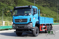 အပြာရောင် 6*6 Off Road Truck Dongfeng Flat Head AWD Cargo Vehicle Export အထူးယာဉ်