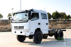 4*4 Dongfeng Light Truck Double Row Chassis_4WD Right Hand Drive Truck Chassis Export_Off-road Special Truck Chassis ပြုပြင်မွမ်းမံထုတ်လုပ်သူ