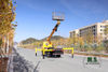 150HP Dongfeng 4×2 Boom Lift Truck_Light Truck Mounted Boom Lift မြူနီစီပယ်လမ်းထိန်းသိမ်းခြင်းယာဉ်_ပို့ရန် အထူးကယ်ဆယ်ရေးယာဉ်ငယ်