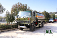 6*6 EQ2102 Tanker Truck_Dongfeng 190HP ခြောက်ဘီးယက်ဆီတိုင်ကီရောင်းရန်ရှိသည်_8~10 ကုဗမီတာ ဆီတင်သင်္ဘော Lorry_Export အထူးယာဉ်