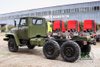 Dongfeng 6WD Pointed Off-road Truck Chassis Conversion_EQ2082E6DJ Off-road Truck Chassis_Double Glass 25Y_6*6 EQ240 Chassis