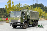 Dongfeng 6x6 Off-road Flathead Truck_EQ2082 Diesel Off-road Truck_Dongfeng 240 Civili Off-road Flathead Truck များ