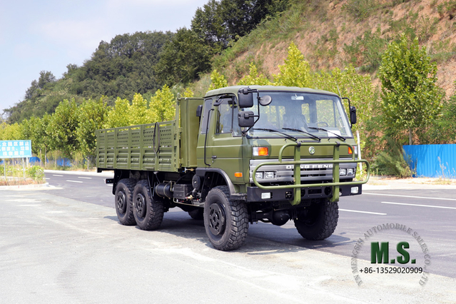 EQ2102 Dongfeng 6*6 Off-road Truck_3.5T 153 Flathead Row a Half Cab Diesel Vehicle_Six Drive Transport Truck Export အထူးယာဉ်