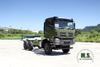 Dongfeng 6x6 Off-road Heavy-duty Chassis_ 340HP ခြောက်ဘီးယက် တာဝေး ကုန်တင်ထရပ် ကိုယ်ထည် ကူးပြောင်းမှု ထုတ်လုပ်သူ တင်ပို့သည့် အထူးရည်ရွယ်ချက် ယာဉ်ကိုယ်ထည်