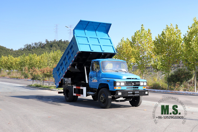 Dongfeng 4×2 Single Bar Light Dump Truck_EQ3092 Pointed Dump Truck__ Export အထူး Dump Truck လုပ်ငန်းသုံးယာဉ်