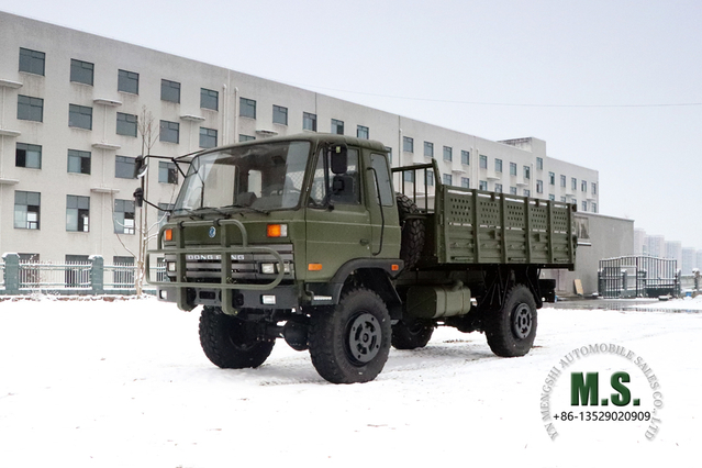  4X4 2070 Dongfeng Off Road Truck_153 Four Drive Flathead One-a-row Cab သယ်ယူပို့ဆောင်ရေး Truck_Export အထူးယာဉ်