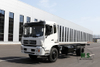 Dongfeng 4×2 Chassis Flathead One-a-a- cab 210hp Chassis with Truck Crane Export Special Chassis