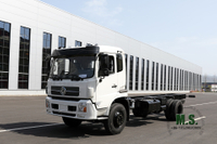 Dongfeng 4×2 Chassis Flathead One-a-a- cab 210hp Chassis with Truck Crane Export Special Chassis