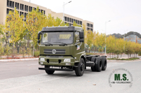 Dongfeng 6*4 Off Road Truck Chassis_Dongfeng 6x4 လမ်းကြမ်း Tanker Chassis_Flathead One-a-a-a-Export Special Vehicle Chassis