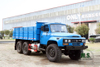 6*6 Dongfeng Long Head 5T Diesel Dump Truck_ 6WD EQ2100 Unloading Road Transporter_Dongfeng Export Special Truck ထုတ်လုပ်သူ