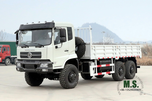 Dongfeng 6*6 Off Road Truck 260 Horsepower Forest Off-Road Cargo Vehicle Export အထူးထရပ်