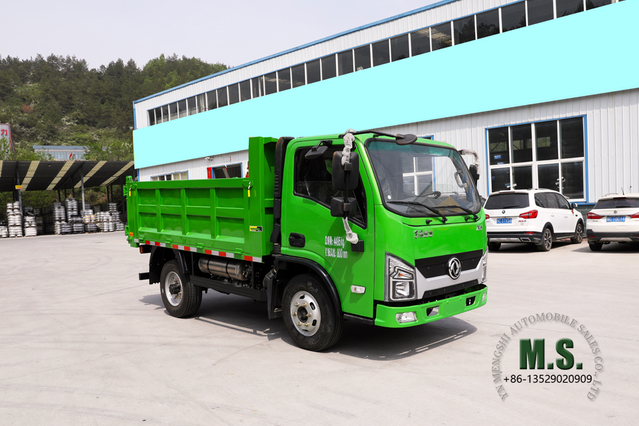 Dongfeng Yunlong 4*2 Small Dump Truck_Dongfeng EQ3040GP6 Mining Truck_ Euro 6 5T Export Light Dump Vehicle ထုတ်လုပ်သူ