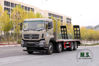 Dongfeng 30T Flatbed Truck_Dongfeng 8X4 Flatbed Freight Vehicle_10m Truck Export အထူးယာဉ်