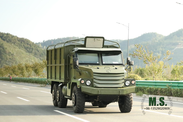 6WD Protective Pointed Head Off-Road Cargo Van Vehicle_Six Drive Road Transporter Truck _Customized Off-Road Export အထူးယာဉ်ထုတ်လုပ်သူ