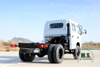 4*4 Dongfeng Light Truck Double Row Chassis_4WD Right Hand Drive Truck Chassis Export_Off-road Special Truck Chassis ပြုပြင်မွမ်းမံထုတ်လုပ်သူ