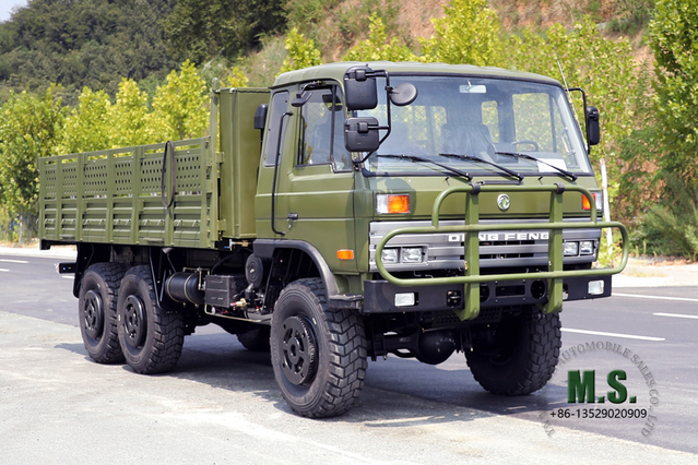 EQ2102 Dongfeng 6WD နှစ်ထပ်လမ်းကြမ်းထရပ်ကား_၃.၅တန် FLat Head Diesel လမ်းကြမ်းယာဉ် Export အထူးယာဉ်