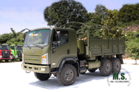 6*6 Dongfeng All-wheel Drive Off-road Truck_EQ2082 Bobcat Flathead Truck _6×6 ကုန်းလမ်းပို့ဆောင်ရေးယာဉ် ရောင်းရန်ရှိသည်