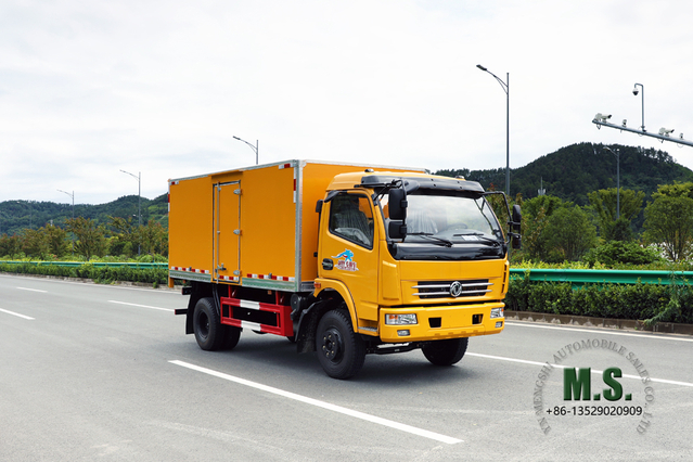 Dongfeng 4x2 အပေါ့စား ထရပ်ကား လမ်းကြမ်း Van_160 HP Small Van Truck_Dongfeng မိုက်ခရိုဗန် စိတ်ကြိုက် ပို့ကုန် အထူးယာဉ် ထုတ်လုပ်သူ