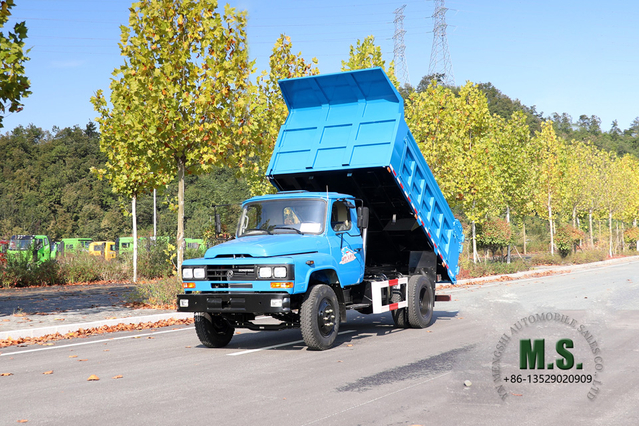 Dongfeng 4×2 Single Bar Light Dump Truck_EQ3092 Pointed Dump Truck__ Export အထူး Dump Truck လုပ်ငန်းသုံးယာဉ်