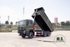 Dongfeng 6×4 Dump Truck_375HP Flat Head Row နှင့် Half Cab Heavy Duty Tipper Vehicle_Export Dump Vehicle ထုတ်လုပ်သူ