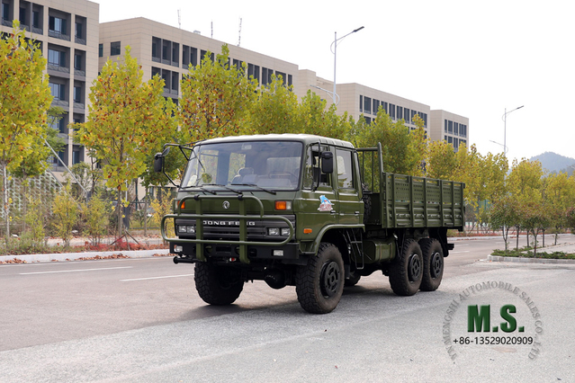 EQ2102 Dongfeng 6WD နှစ်ထပ်လမ်းကြမ်းထရပ်ကား_3.5T Flathead ဒီဇယ်ခြောက်မောင်းယာဉ်_Dongfeng 6*6 သယ်ယူပို့ဆောင်ရေးထရပ် ပို့ကုန်ယာဉ်