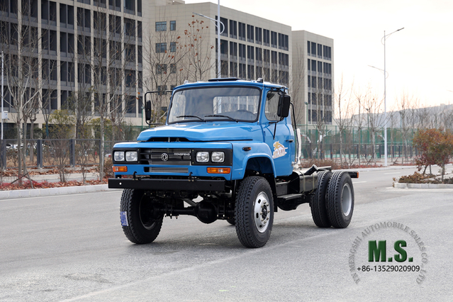 4*4 Dongfeng လမ်းကြမ်း Dump Truck Chassis_170hp လေးဘီးယက် Drive Export Special Dump Truck Chassis_Dongfeng Dump Truck Chassis ပြုပြင်မွမ်းမံထုတ်လုပ်သူ