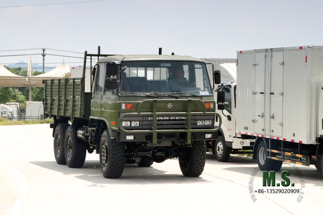 EQ2102 Dongfeng ခြောက်ဘီးလမ်းကြမ်း Truck_3.5T 153 Flathead Row a Half Cab Diesel Vehicle_6*6 သယ်ယူပို့ဆောင်ရေး Truck အထူးရည်ရွယ်ချက်ဖြင့် တင်ပို့သည့်ယာဉ်