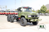 Long Head EQ2100/EQ245 Truck Chassis_6×6 Pointed Off-road Special Vehicle Chassis_Six Wheel Drive Export Truck ကိုယ်ထည်