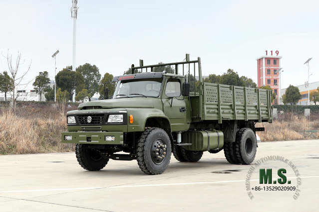 4X2 Off Road Truck_Dongfeng အချွန်တစ်စင်း မှန်တစ်စင်း အတန်းဖော် တက္ကစီ သယ်ယူပို့ဆောင်ရေး Truck_Export အထူးရည်ရွယ်ချက်ယာဉ်