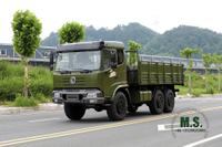 6*6 Dongfeng Flathead Off-road Truck_ ခြောက်ဘီးယက် တစ်တန်းခွဲ သယ်ယူပို့ဆောင်ရေး Truck_Dongfeng 6WD Export အထူးယာဉ်