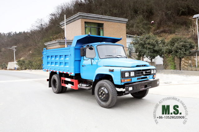 116HP EQ3092 Dongfeng 4X2 အပေါ့စား ထရပ်ကား Transporter_Pointed Dump Truck__လုပ်ငန်းသုံးယာဉ်ငယ် တင်ပို့သည့် အထူးရည်ရွယ်ချက် မော်တော်ယာဉ် ထုတ်လုပ်သူ