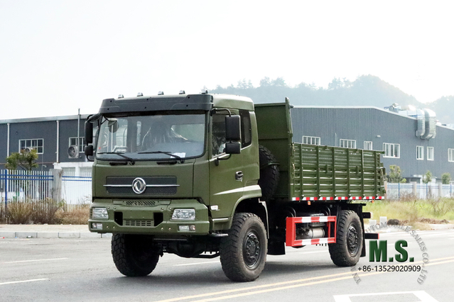 Dongfeng 210HP 4WD Heavy Duty Dump Truck_9T Four Drive Tipper Truck_Site Mining Transportation Trucks Export Vehicle Manufacturer