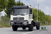 Dongfeng 4*4 Off Road Chassis White Tainjin Flat Head one-a-row Row Vehicle Chassis