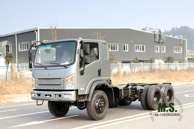 ခြောက်ဘီးယက် Dongfeng Flathead Truck Chassis Modification_ 6WD'Bobcat' Small Truck Chassis Configuration_6*6 အထူးယာဉ်ကိုယ်ထည် ထုတ်လုပ်သူများ