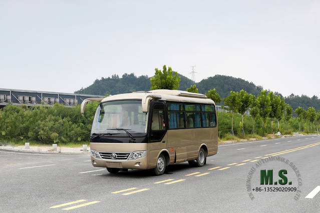 6m Single-axle Village Bus_Dongfeng 19 ဆံ့ အလတ်စား Bus_Export 115hp Countryside Bus