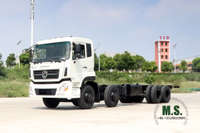 Dongfeng 8*4 အထူးထရပ် Chassis_4-axle Dongfeng လုပ်ငန်းသုံး Chassis_30T အကြီးစား Custom-Modified Chassis Export အထူးယာဉ်