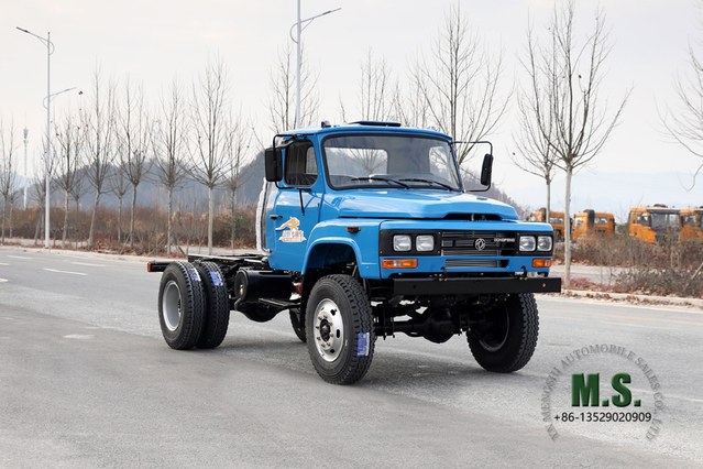 4*4 Dongfeng လမ်းကြမ်း Dump Truck Chassis_170hp လေးဘီးယက် Drive Export Special Dump Truck Chassis_Dongfeng Dump Truck Chassis ပြုပြင်မွမ်းမံထုတ်လုပ်သူ