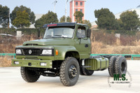 Dongfeng 4*2 Long Head Truck Chassis 210HP Pointed Head Off Road Chassis Export Special Vehicle Chassis