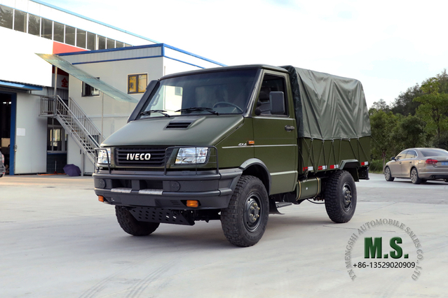 Iveco Four Drive Long Head Off-road Truck_111hp 4*4 Single Row Short Head Truck_4WD Export အထူးယာဉ် ထုတ်လုပ်သူ