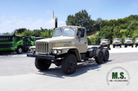 Dongfeng 6 Wheel Drive Chassis Diesel Vehicle_EQ2082 Full Drive Single Row Pointed Off-road Truck Chassis Export Special Chassis