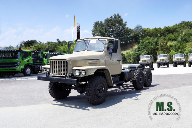 Dongfeng 6 Wheel Drive Chassis Diesel Vehicle_EQ2082 Full Drive Single Row Pointed Off-road Truck Chassis Export Special Chassis