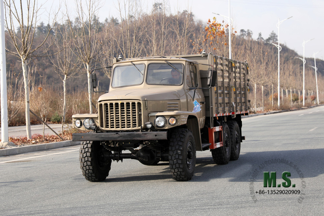 170hp ခြောက်ဘီးယက် EQ2082 Dump Truck မိုင်းတွင်း Trucks_6×6 Dongfeng Double Glass Pointed Head Single Row Tipper Truck မိုင်းဆိုက်_ထုတ်ရန် အထူးရည်ရွယ်ချက်ယာဉ်