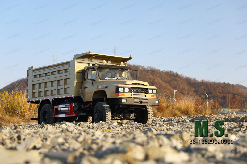 မော်တော်ယာဉ်နှင့်ကိုယ်ထည်ပြခန်း 5: Dongfeng 4x4 Off-Road Truck သည်ရှည်လျားသောနှာခေါင်းထရပ်ကား