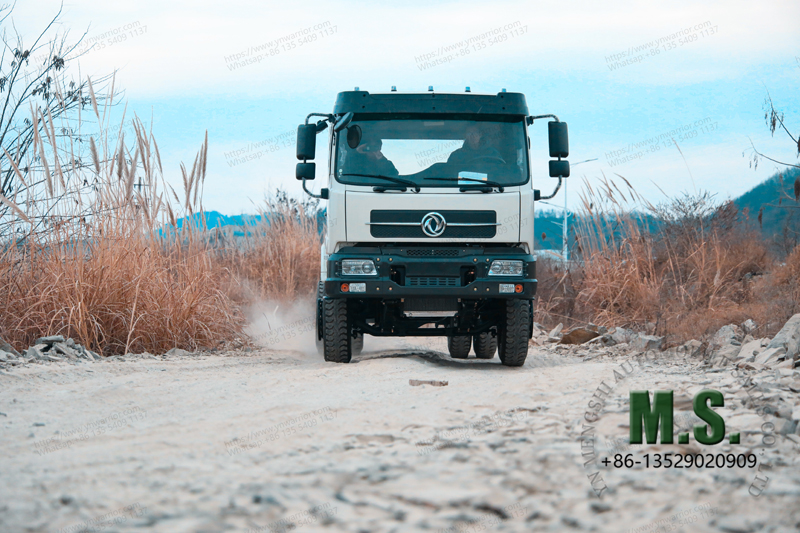 Dongfeng 4x2 dump truck ကိုယ်ထည် 6 ဘီး 