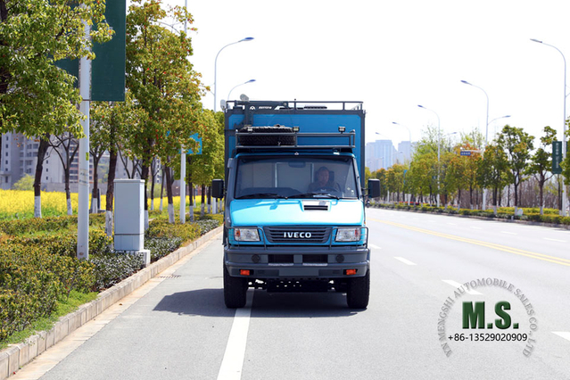 စိတ်ကြိုက်ပြင်ဆင်ထားသော RV_All-drive Recreational Vehicle_IVECO ပြုပြင်ထားသောယာဉ်
